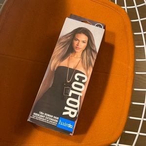 HairDo. 18in real human clip-in highlights